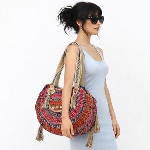 Bohemian Ibiza World Family Large Handcrafted Bag